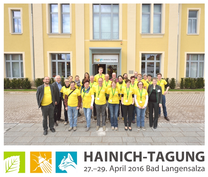 Foto vom Organisationsteam der Hainichtagung 2016 ...